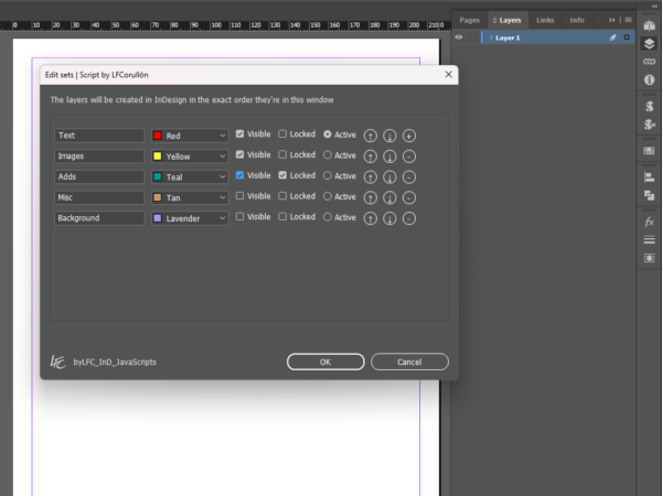 Sets of layers – lfcorullon scripts